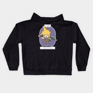 Cloud Strife - The Resilient & Scarred Kids Hoodie